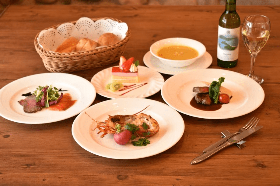 春のフルコース　地元のお魚に黒毛和牛と最高級の素材を使った贅沢なフルコースフレンチ★