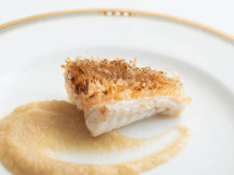 甘鯛の笠松焼のバーニャカウダソース