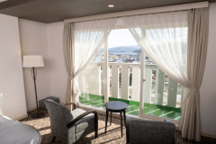 天橋立を見ながらゆっくりとお過ごしください。