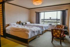 【一番館】展望大浴場展望風呂付和洋室