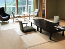 Japanese-style room with Kurobe river view - non-smoking Dinner at the restaurant