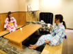 館内には足湯コーナーも♪お喋りしながらリラックスTime☆