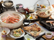 【活蟹洗い焼き蟹会席】トロ～り甘い、『蟹刺し』＆ホックホク『焼蟹』を“活き蟹”deお得に楽しめる！