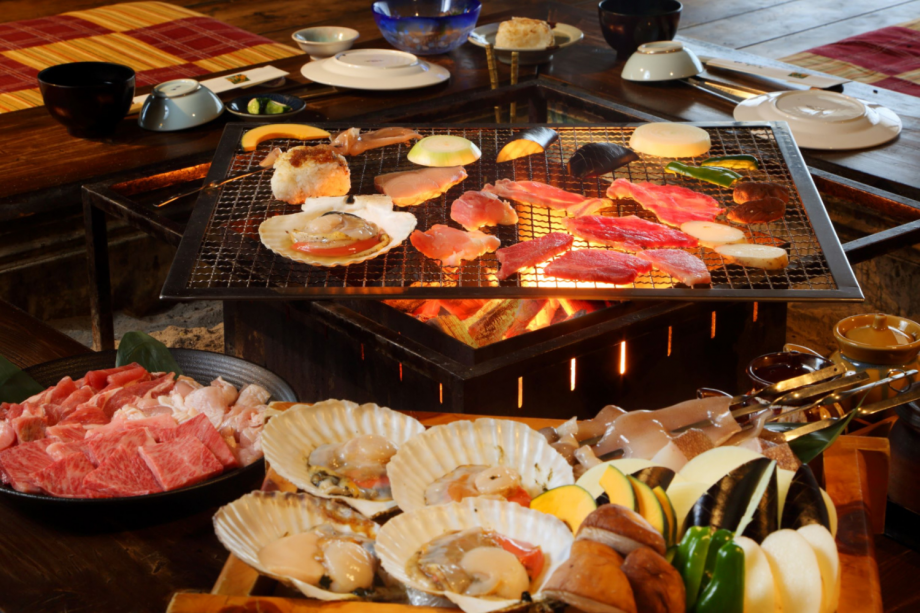 青森特産炭火焼き