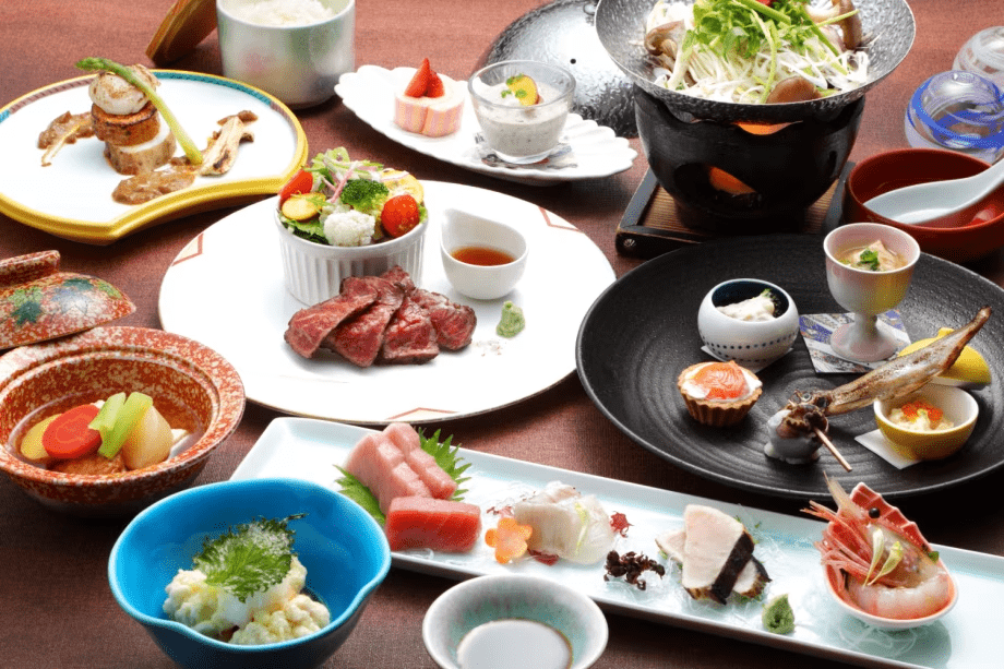 令和8年1月より会席かかやまデラックスコースイメージ