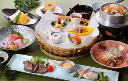 令和7年9月より会席かかやま少食コースイメージ 令和7年9月より会席かかやま少食コースイメージ