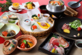 [1 night, 2 meals included] Chef's recommendation: A deluxe course of kaiseki cuisine to enjoy with your eyes and tongue