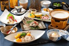 【絹の渓谷　碧流（へきりゅう）】2025冬　カジュアルコース《創作会席》（12月～2月）