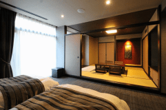 和洋室（8畳+ツイン）バリアフリー対応 【禁煙】