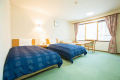 洋室(ツイン)27㎡＜バス・トイレ付＞