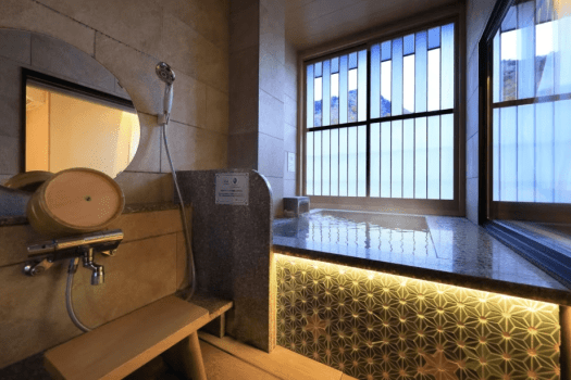 Junior Suite＜萌黄～MOEGI～＞和室ツイン40㎡＋温泉露天風呂