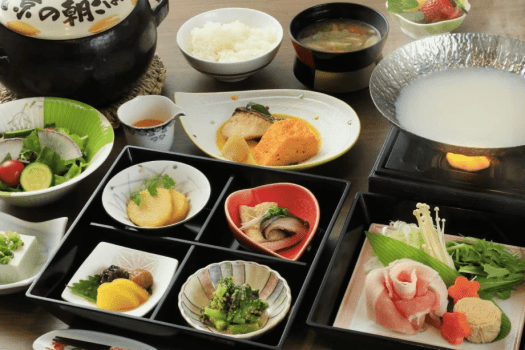 【部屋食（夕食）】当館スタンダード　～日光ひみつ豚のグリル～