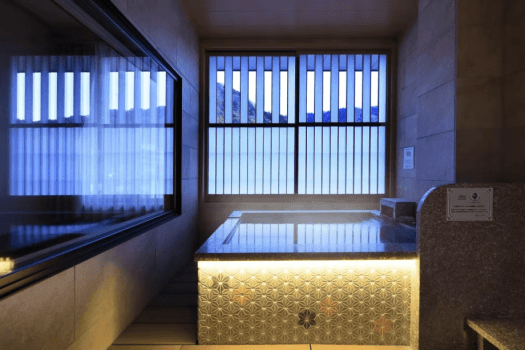 Suite＜淡炭～AWASUMI～＞和洋室ツイン60㎡＋温泉露天風呂