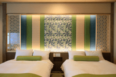 Junior suite＜萌黄～MOEGI～＞和室ツイン40㎡+温泉露天風呂