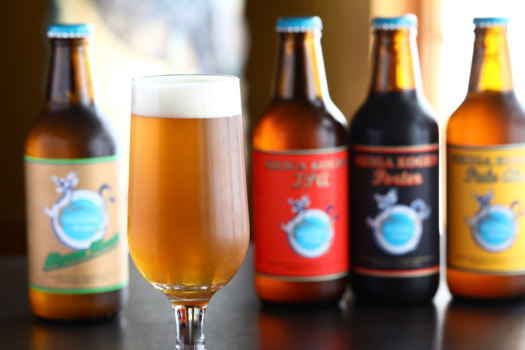 お風呂上りに、志賀高原ビールをどうぞ