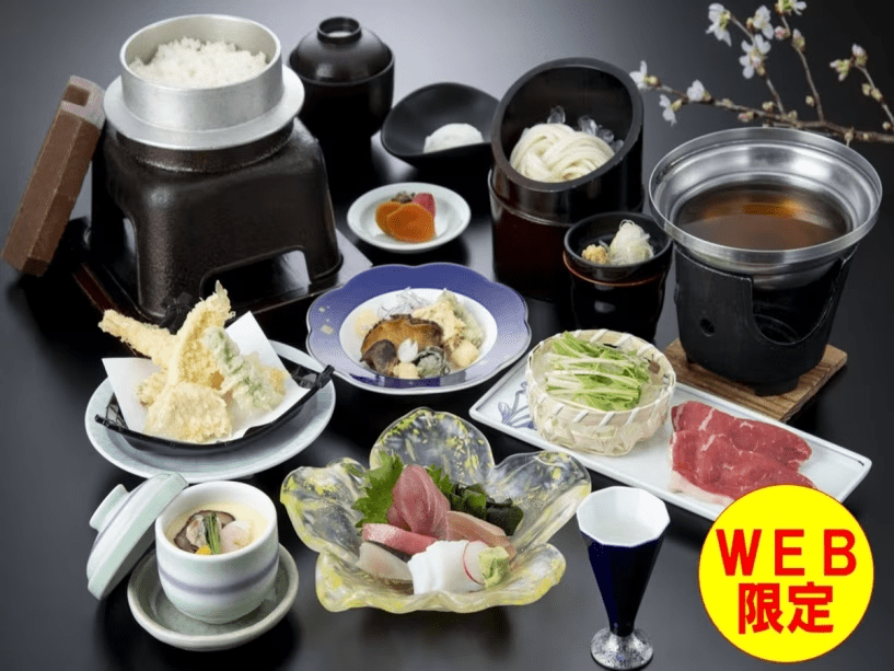【WEB限定/通常最安値】厳選造里や牛しゃぶが付いて＠14,300円～と超お得な｢華会席｣をお楽しみください！
