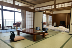 12.5畳の2間続き和室のお部屋の様子