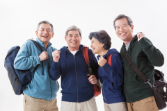 シニア旅行を満喫