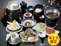 【WEB限定/通常最安値】厳選造里や牛しゃぶが付いて＠14,300円～と超お得な｢華会席｣をお楽しみください！