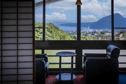 【和室８畳】お部屋からの景観