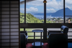 【和室８畳】お部屋からの景観