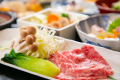 おおわた和牛のしゃぶしゃぶ（※画像はイメージです。季節などにより内容が変わります。）