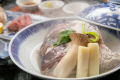鯛の兜の地獄蒸し　一例
