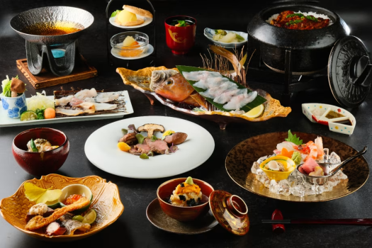 【最上級会席－匠－】＜瀬戸内旬魚の姿盛り×広島県産ブランド元就牛＞旬の瀬戸内食材を“お部屋”で愉しむ