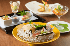 “瀬戸内ならでは”の食材の魅力を、それぞれが最も輝く調理法で一皿ひとさらに閉じ込めます。