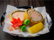 蟹真丈磯辺揚げ一例