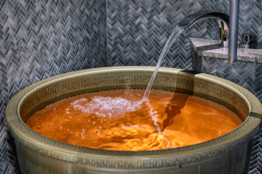 Twim room with Jinya view