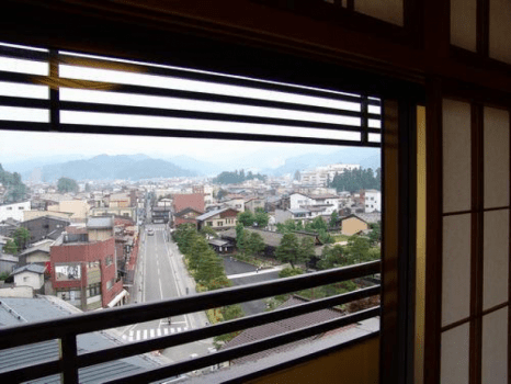 Japanese-Style Economy Room with City View