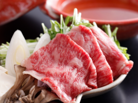 飛騨牛づくし会席 イメージ（飛騨牛小鍋仕立て）