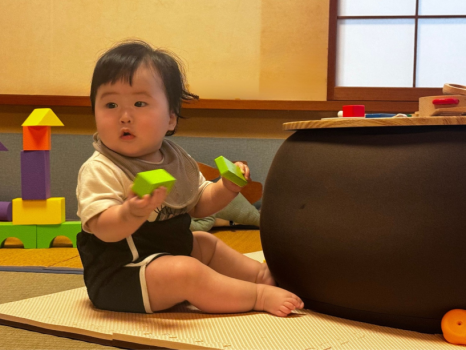 【ウェルカムベビー】×【個室会席】赤ちゃん大歓迎！パパ・ママ安心のおもてなし♪夕食は個室食事処で会席料理
