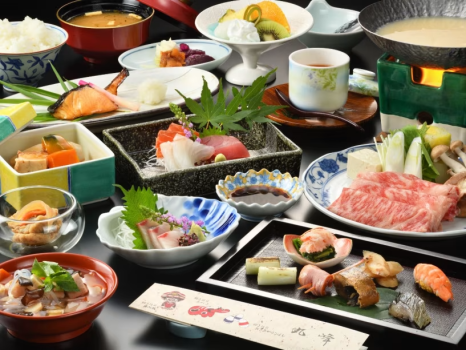 個室確約【基本会席】旬の厳選食材を愉しむ「丸峰会席」