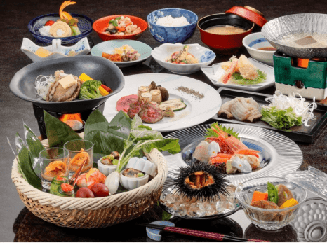 涼味と滋味が調和する【夏の料理長特別会席】鱧しゃぶと鮑陶板、福島牛網焼きを含む全11品≪個室確約≫