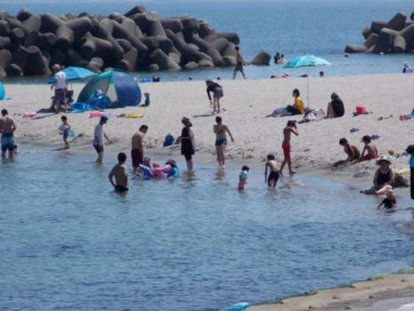 皆生温泉海水浴場まで徒歩2分