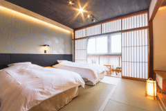 憩いの和モダンツインルーム