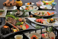 【お盆基本会席】山陰の高級食材をふんだんに取り入れた会席をご堪能いただけます