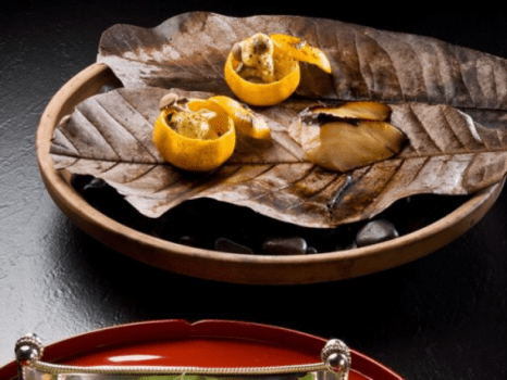 【春限定】野遊び料理～あつあつ山菜の天麩羅とにいがた和牛の網焼き～