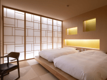 【禁煙】自家源泉露天風呂付き客室「横笛」：和室12.5帖＋和座ベッドルーム