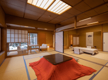 【禁煙】天然温泉半露天風呂付き客室「胡蝶」：和室10帖＋10帖