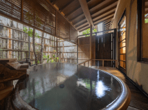 【禁煙】天然温泉露天風呂付き特別室「早蕨」：和室12帖＋和座ベットルーム＋談話室