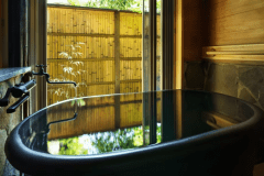 【禁煙】天然温泉半露天風呂付き客室「浮舟」：和室12帖＋和座ベッドルーム