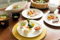 This is our inn's creative cuisine.
Enjoy a luxurious moment on your special day. Our creative cuisine is based on Japanese cuisine, and we pay close attention to the tableware so that you can enjoy it not only with your eyes, but also with its taste.