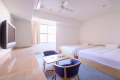 ツインルーム客室内　※お部屋ごとにレイアウトや建具が異なります。