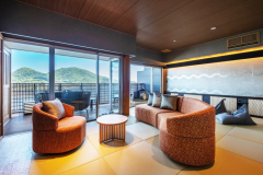 ◇2024年7月リニューアル◇最上階アッパースイートルーム◇内装、家具など装いも新たに生まれ変わりました。