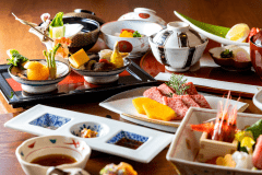 【お料理イメージ】豊かな自然から生まれた飛騨の滋味。その魅力をより惹きたてるお料理でお届けします。