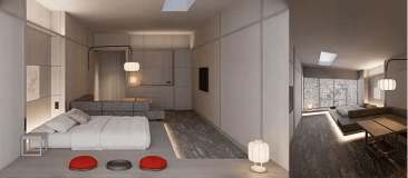 Room.＃002 西川 裕二  Hideaway Suite Room 64平米