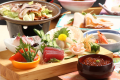 海鮮刺身盛り＆八戸郷土料理いかのぽんぽん焼きプラン